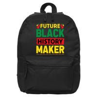 Black History Month Future Maker Graphic 16 in Basic Backpack