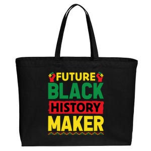 Black History Month Future Maker Graphic Cotton Canvas Jumbo Tote