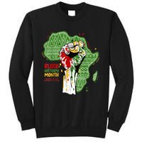 Black History Month Pride Fist Juneteenth Sweatshirt