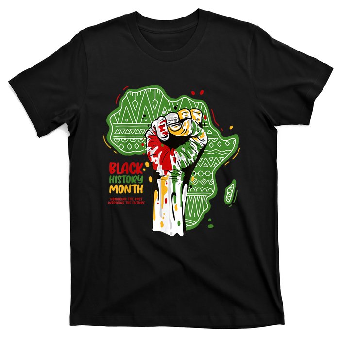 Black History Month Pride Fist Juneteenth T-Shirt