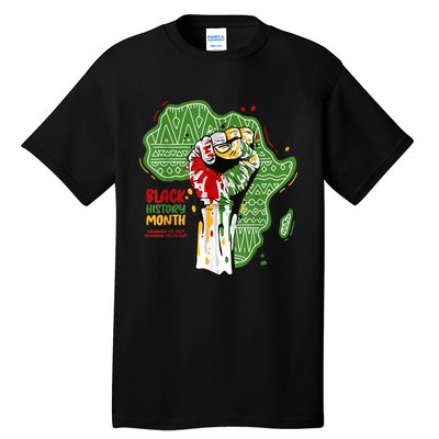 Black History Month Pride Fist Juneteenth Tall T-Shirt