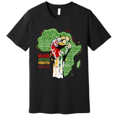 Black History Month Pride Fist Juneteenth Premium T-Shirt