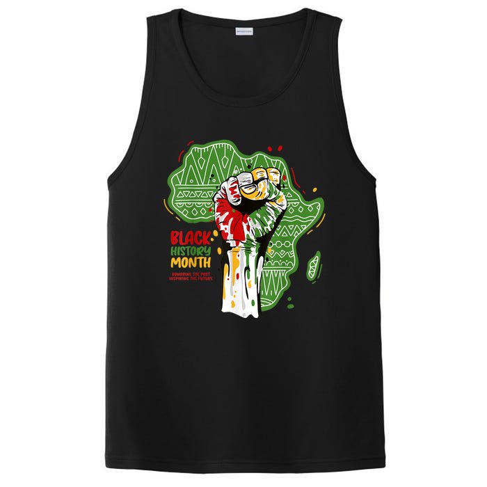 Black History Month Pride Fist Juneteenth PosiCharge Competitor Tank