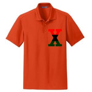 Black History Month African American Leader Gift Dry Zone Grid Polo