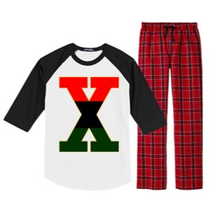 Black History Month African American Leader Gift Raglan Sleeve Pajama Set