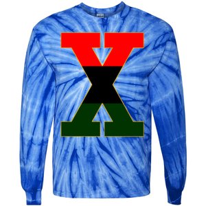 Black History Month African American Leader Gift Tie-Dye Long Sleeve Shirt