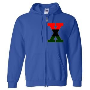 Black History Month African American Leader Gift Full Zip Hoodie