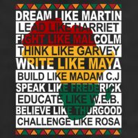 Black History Month Dream Like African Leader Cool Comfort Performance Bucket Hat