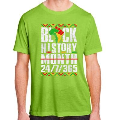 Black History Month 247365 Melanin African Black Power Adult ChromaSoft Performance T-Shirt