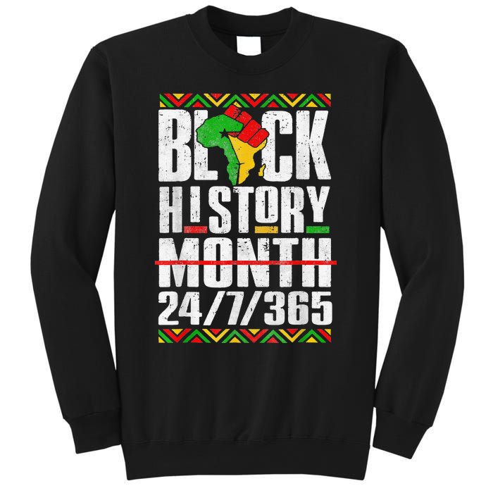 Black History Month 247365 Melanin African Black Power Sweatshirt