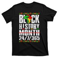 Black History Month 247365 Melanin African Black Power T-Shirt