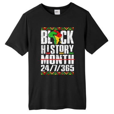 Black History Month 247365 Melanin African Black Power Tall Fusion ChromaSoft Performance T-Shirt