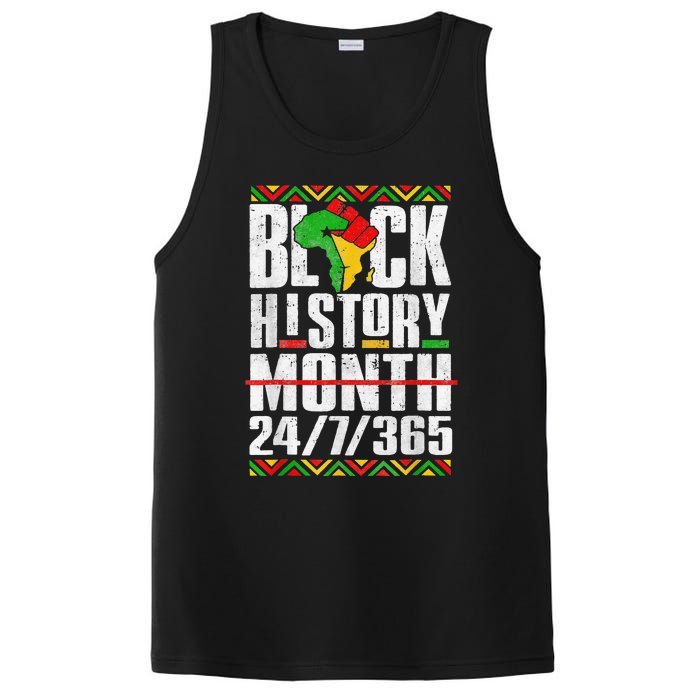 Black History Month 247365 Melanin African Black Power PosiCharge Competitor Tank