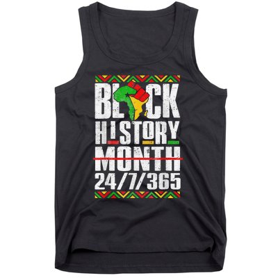 Black History Month 247365 Melanin African Black Power Tank Top