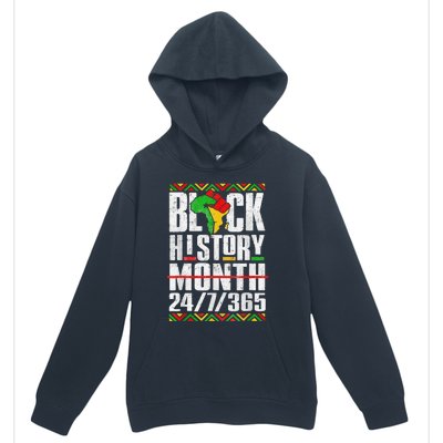 Black History Month 247365 Melanin African Black Power Urban Pullover Hoodie