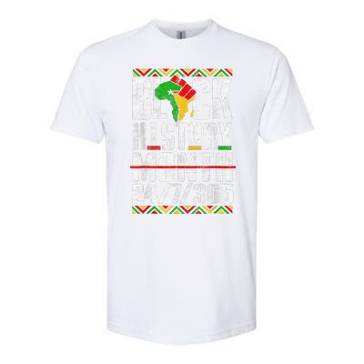 Black History Month 247365 Melanin African Black Power Softstyle CVC T-Shirt