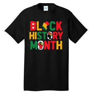 Black History Month Celebration Graphic Tall T-Shirt