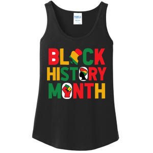 Black History Month Celebration Graphic Ladies Essential Tank