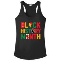 Black History Month Celebration Graphic Ladies PosiCharge Competitor Racerback Tank