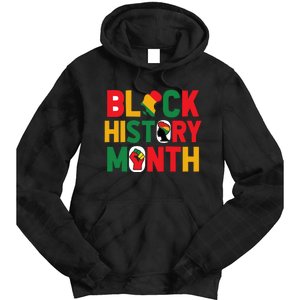 Black History Month Celebration Graphic Tie Dye Hoodie