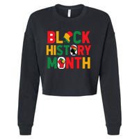 Black History Month Celebration Graphic Cropped Pullover Crew