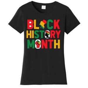 Black History Month Celebration Graphic Women's T-Shirt