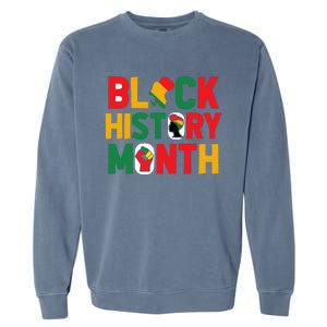 Black History Month Celebration Graphic Garment-Dyed Sweatshirt