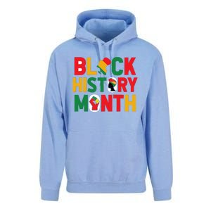 Black History Month Celebration Graphic Unisex Surf Hoodie