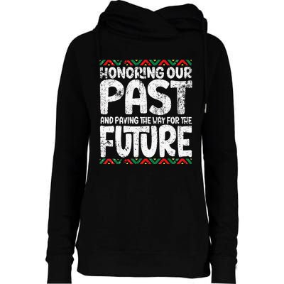 Black History Month Juneteenth Black Pride Womens Funnel Neck Pullover Hood