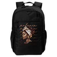 Black History Month African American Black Melanin Queen Daily Commute Backpack