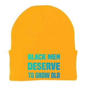 Black History Month Black Deserve To Grow Old Great Gift Knit Cap Winter Beanie