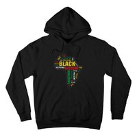 Black History Month Honoring Past Inspiring Future Women Hoodie