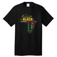 Black History Month Honoring Past Inspiring Future Women Tall T-Shirt