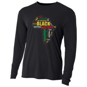 Black History Month Honoring Past Inspiring Future Women Cooling Performance Long Sleeve Crew