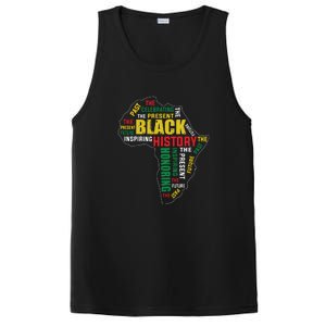 Black History Month Honoring Past Inspiring Future Women PosiCharge Competitor Tank