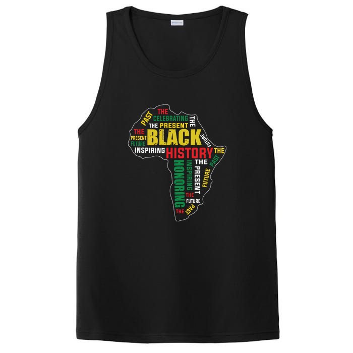 Black History Month Honoring Past Inspiring Future Women PosiCharge Competitor Tank