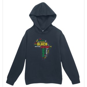 Black History Month Honoring Past Inspiring Future Women Urban Pullover Hoodie