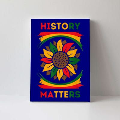 Black History Month African American History Matters Canvas