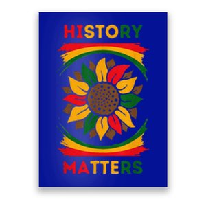 Black History Month African American History Matters Poster