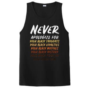 Black History Month Not Sorry For Being Black PosiCharge Competitor Tank