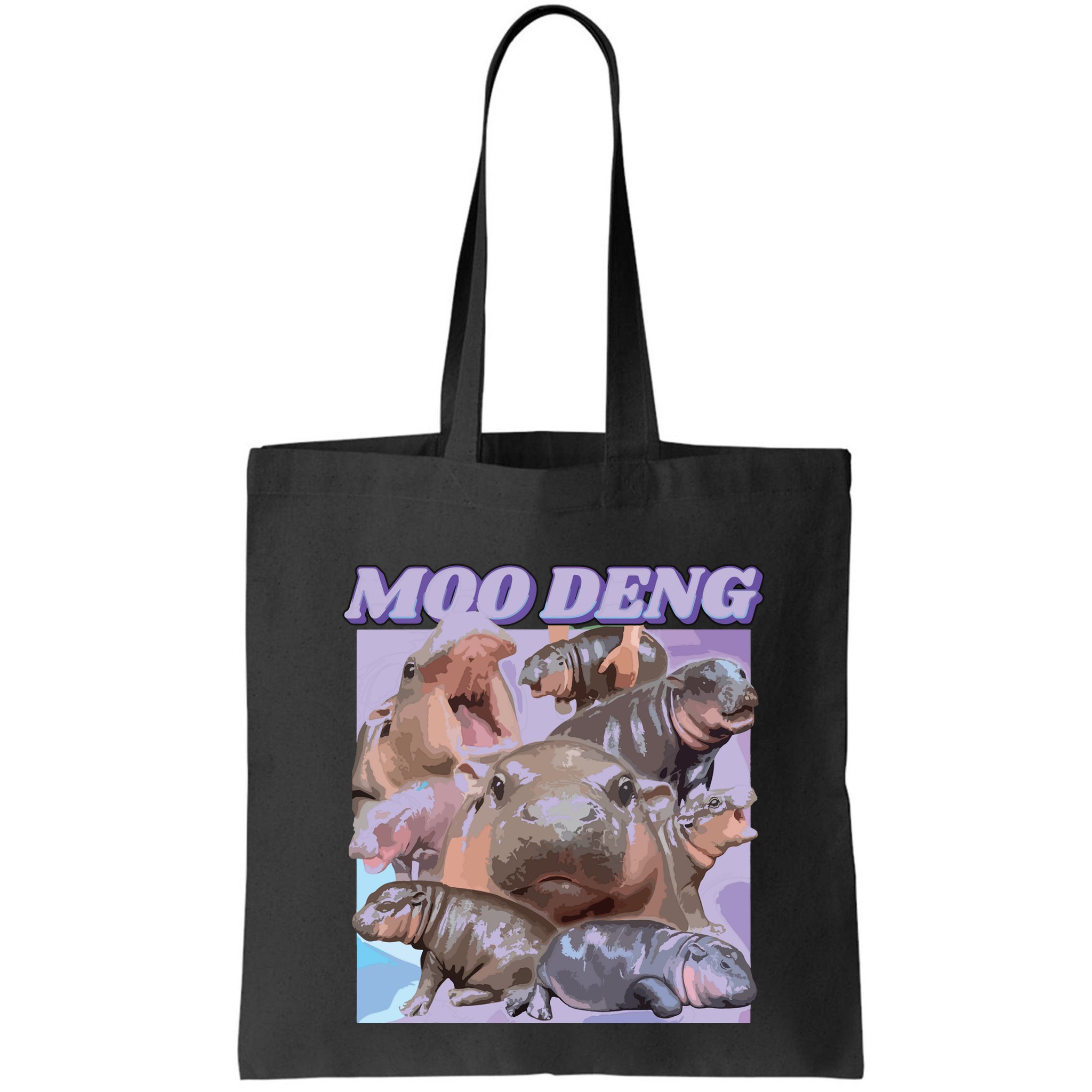 Baby Hippo Moo Deng Bag