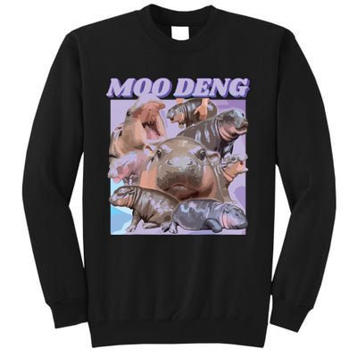 Baby Hippo Moo Deng Tall Sweatshirt