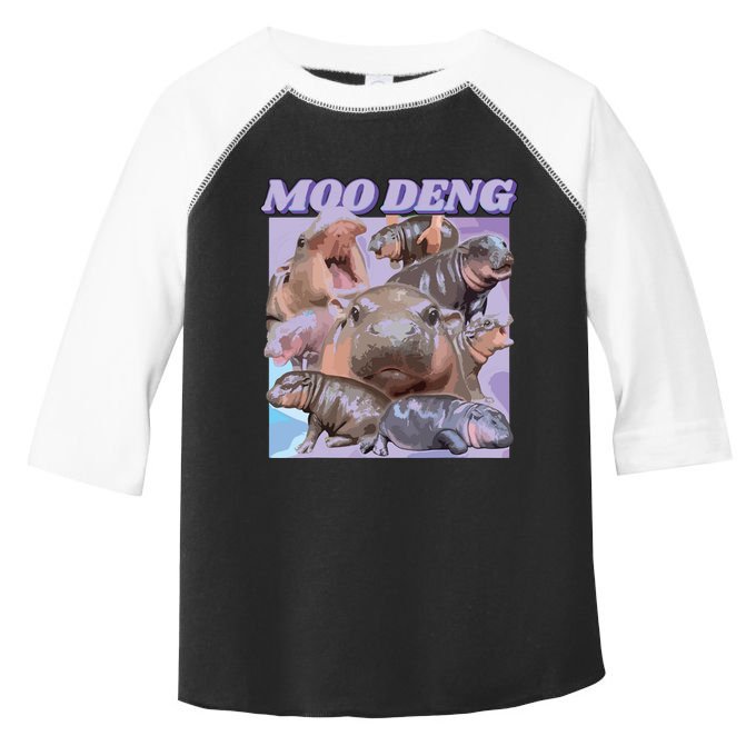 Baby Hippo Moo Deng Toddler Fine Jersey T-Shirt