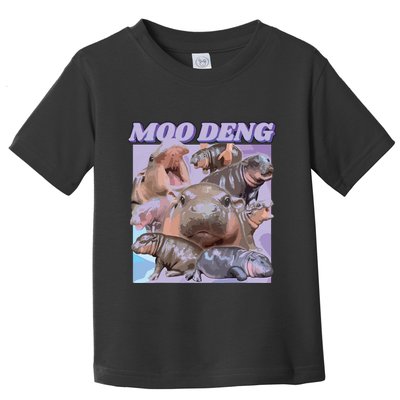 Baby Hippo Moo Deng Toddler T-Shirt