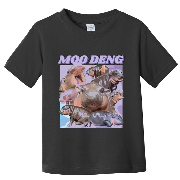 Baby Hippo Moo Deng Toddler T-Shirt