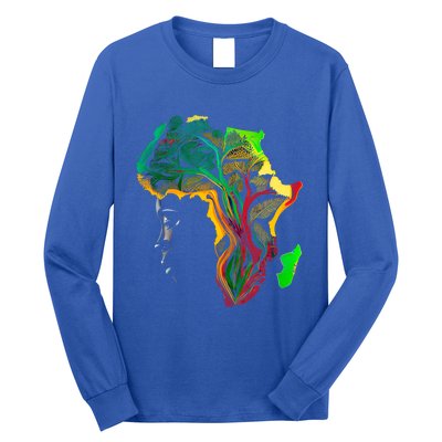 Black History Month Gift African American Ancestors' Roots Gift Long Sleeve Shirt