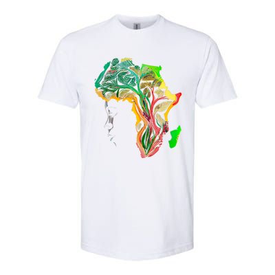 Black History Month Gift African American Ancestors' Roots Gift Softstyle® CVC T-Shirt