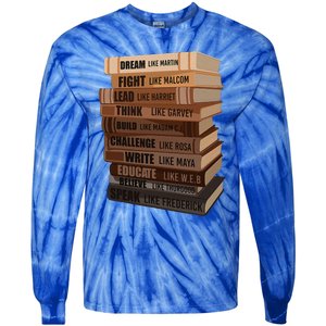 Black History Month African American Country Celebration Tie-Dye Long Sleeve Shirt