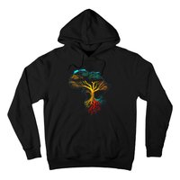 Black History Month African American Ancestors' Roots Hoodie