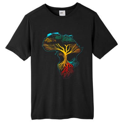 Black History Month African American Ancestors' Roots Tall Fusion ChromaSoft Performance T-Shirt